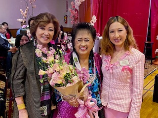 Cynthia Yee, Gerrye Wong, and Gum Moon Director Mina Li