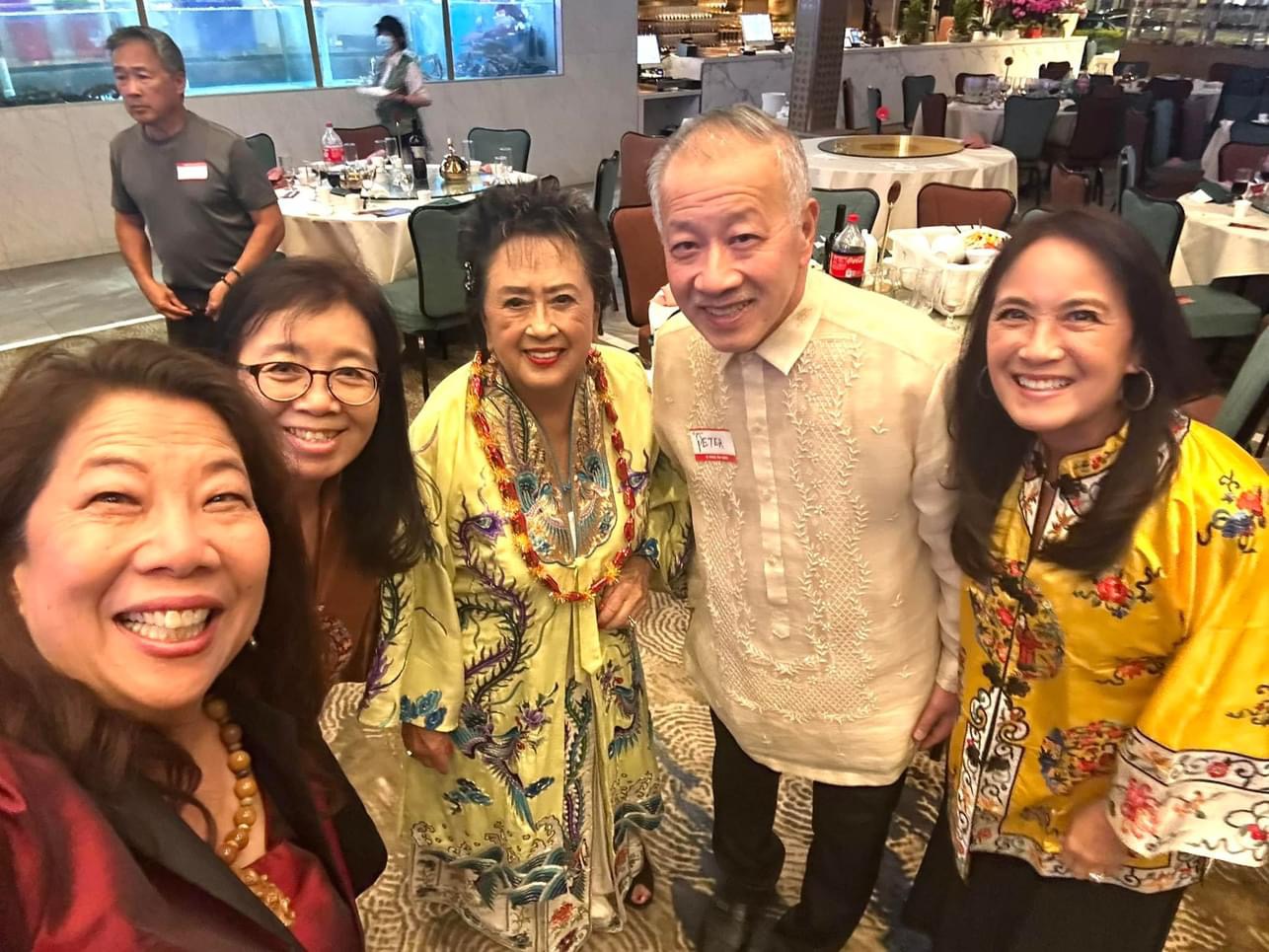 CHCP Advisory Member Leianne Lamb seen with CATS President Cindy Toy, CHCP Co-Founder Gerrye Wong, CHCP Director Peter Young and CHCP Advisory Member Kelly Matsuura 
